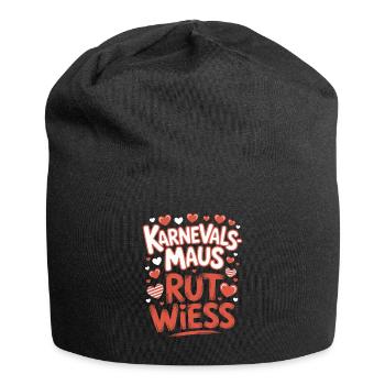 Souris de Carnaval, Rut, Wiess, Cologne, Cologne, Souris de Carnaval, - Bonnet en jersey - noir - Devant