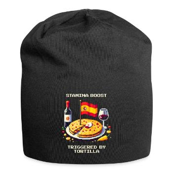 Endurance Boost | Tortilla Spain Foodie - Jersey Beanie - black - Front