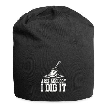 Archéologie Je le creuse Tee - Bonnet en jersey - noir - Devant