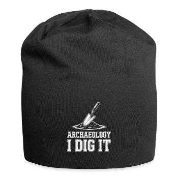 Archéologie Je creuse - Bonnet en jersey - noir - Devant