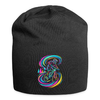 Vététiste - Bonnet en jersey - noir - Devant