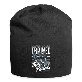 Manual car, classically trained - Jersey Beanie - black - Front