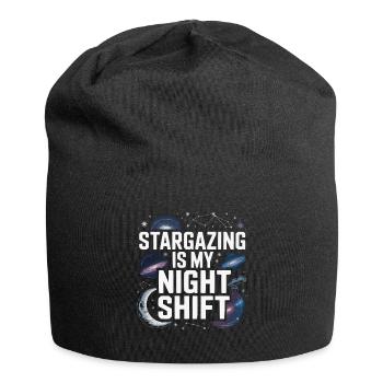 Astronomer Galaxy Outerspace Universe Astronomy - Jersey Beanie - black - Front
