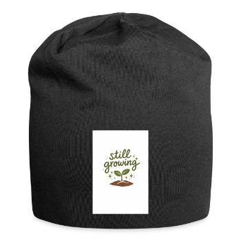still growing - Jersey Beanie - black - Front