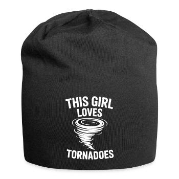 Dictons sur les tornades Tornades Drôle de cadeau de tornade - Bonnet en jersey - noir - Devant