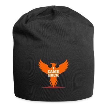 Heilungsreise Zur Transformation Innerer Stärke - Jersey-Beanie - Schwarz - Vorne