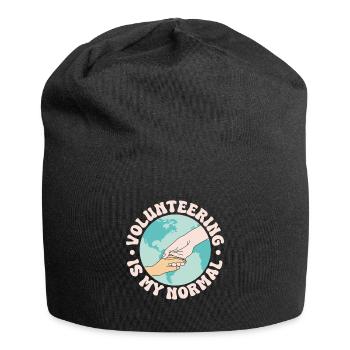Volunteer Appreciation Is My Normal Volunteer - Jersey Beanie - black - Front