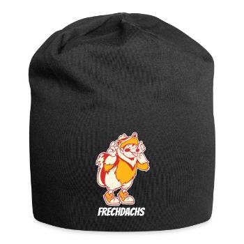 Frechdachs – Der freche Spitzbube - Jersey-Beanie - Schwarz - Vorne