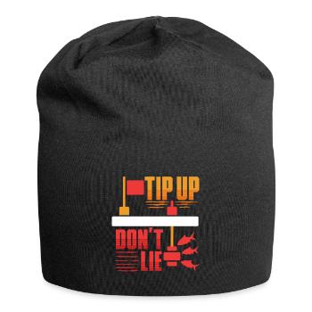 Eisangeln Tip Up Don't Lie - Jersey-Beanie - Schwarz - Vorne