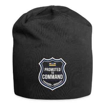 Police Lieutenant Police Lieutenant Rank Lt - Jersey Beanie - black - Front