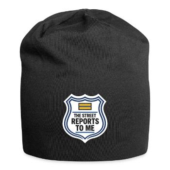 Police Lieutenant Police Lieutenant Rank Lt - Jersey Beanie - black - Front