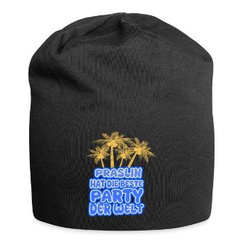 Holiday region Praslin - Jersey Beanie - black - Front
