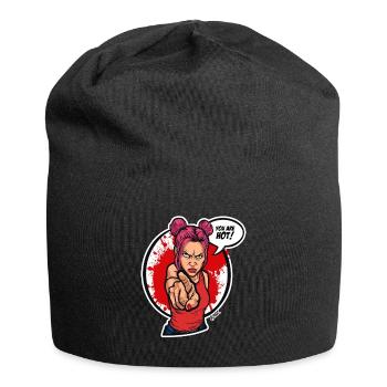 Pointing Power Diva - Jersey-Beanie - Schwarz - Vorne
