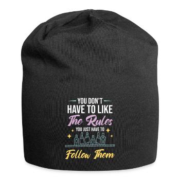 Kneipenbesitzer, Barkeeper, Barbesitzer, Barmaid-Cocktail - Jersey-Beanie - Schwarz - Vorne