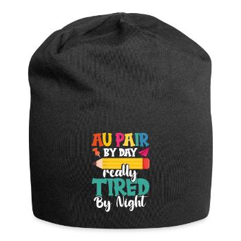  Nanny Appreciation Au Pair Worker Babysitter Au - Jersey Beanie - black - Front