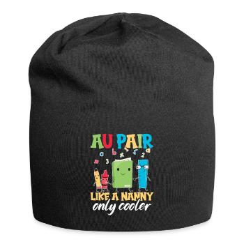  Babysitter Appreciation Au Pair Worker Nanny Au - Jersey Beanie - black - Front