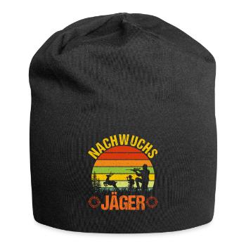 Jagd Ausbildung Jagen Waidmann Jäger - Jersey-Beanie - Schwarz - Vorne