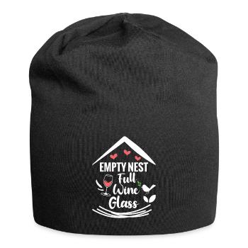  Empty Nester Parents Leaving for College Empty - Jersey Beanie - black - Front