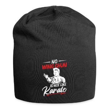 Wing Chun Ausbilderausbildung Kampfsportflügel - Jersey-Beanie - Schwarz - Vorne