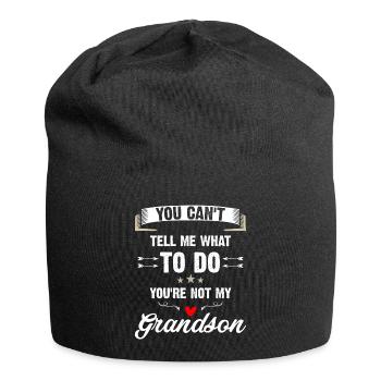 Pas ton petit-fils Tee - Bonnet en jersey - noir - Devant
