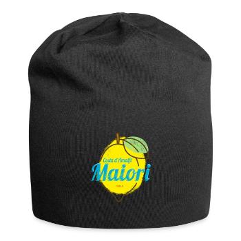 Maiori Costa d'Amalfi Lemon Italy Amalfi Coast - Jersey Beanie - black - Front