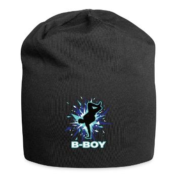 Breakdance B-Boy Street Dance Hip Hop - Jersey Beanie - black - Front
