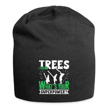 Caber wirft Scottish Highland Games Highlander Highlander - Jersey-Beanie - Schwarz - Vorne