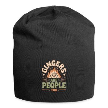 Gingers Are People Too - Jersey Beanie - black - Front