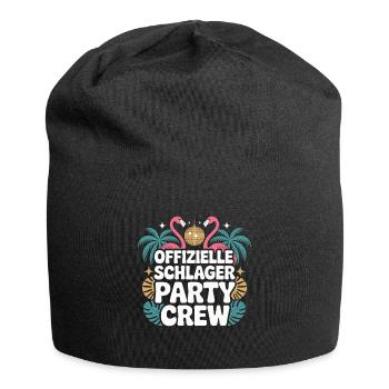 Schlager Party Crew Mallorca Flamingo JGA Malle - Jersey-Beanie - Schwarz - Vorne