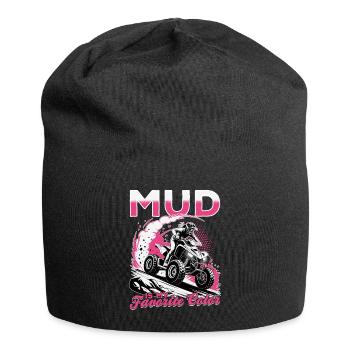 Quad ATV Femme Fille Quad Quad - Bonnet en jersey - noir - Devant