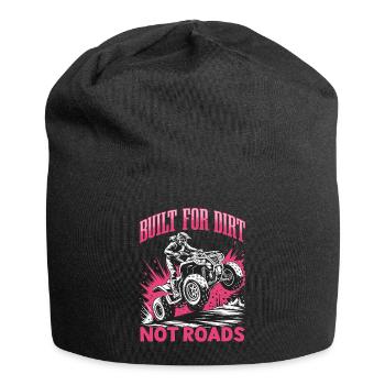 Quad ATV Femme Fille Quad Quad - Bonnet en jersey - noir - Devant