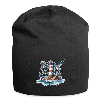Phare présentateur - Bonnet en jersey - noir - Devant