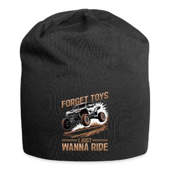 UTV Off Road Boy Men 4 Wheeler Side by side - Jersey-Beanie - Schwarz - Vorne