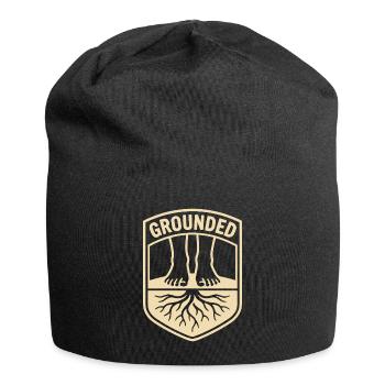 Grounded Mindfulness Balance - Jersey Beanie - black - Front