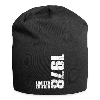 Cadeau d'anniversaire 48 ans 1978 Homme Femme - Bonnet en jersey - noir - Devant