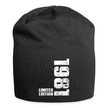Cadeau d'anniversaire 45 ans 1981 Homme Femme - Bonnet en jersey - noir - Devant