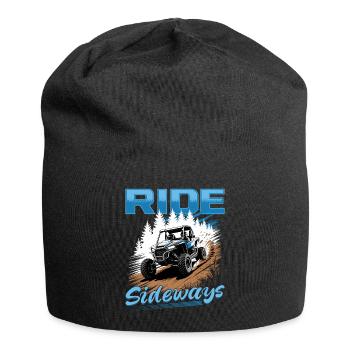 UTV Off Road 4 Wheeler Side by side - Jersey-Beanie - Schwarz - Vorne