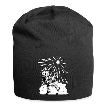 Astronaut Apocalypse-Shirt - Jersey-Beanie - Schwarz - Vorne