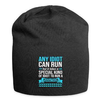 Marathon Runners Half Marathon Marathon - Jersey Beanie - black - Front