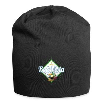 Boa Vista Roraima in Brasilien mit Tukan Souvenir - Jersey-Beanie - Schwarz - Vorne