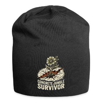 Jardinage guérilla des survivants de la jungle - Bonnet en jersey - noir - Devant