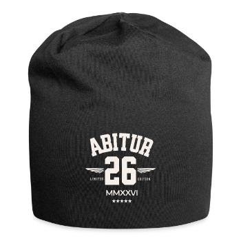 Abitur 26 Varsity Style - Jersey Beanie - black - Front
