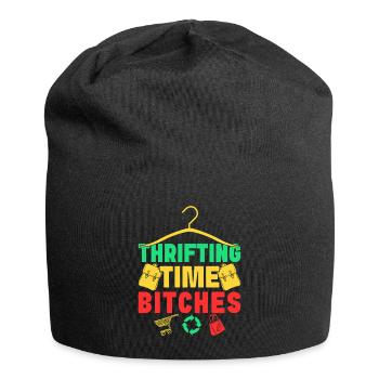 Magasin d’occasion Magasin d’occasion Temps d’occasion - Bonnet en jersey - noir - Devant