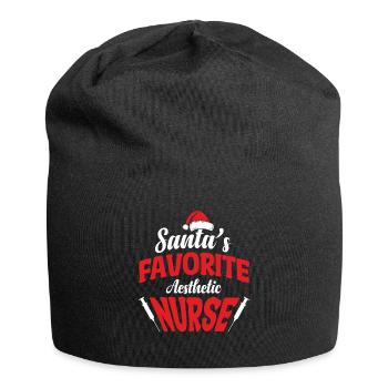 Esthétique d’infirmière esthétique en dermatologie Botox - Bonnet en jersey - noir - Devant
