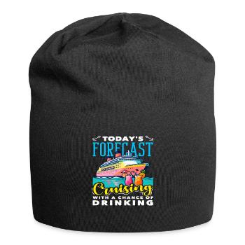 Prediction Cruising Chance Of Drinking - Jersey Beanie - black - Front