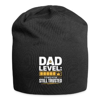 Niveau Père : Toujours familier - Bonnet en jersey - noir - Devant