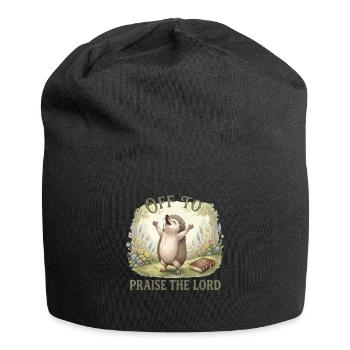 To praise the Lord Christian Igel - Jersey Beanie - black - Front