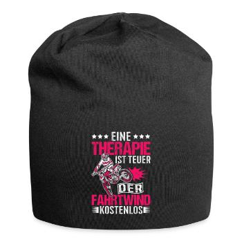 Therapy expensive airstream free motorcycling - Jersey Beanie - black - Front