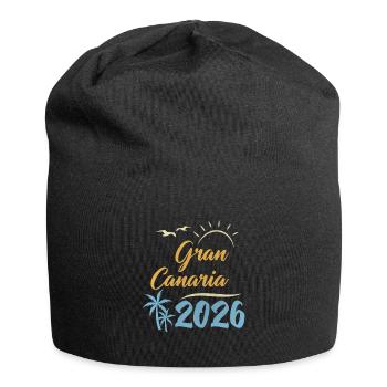 Gran Canaria 2026 - Jersey-Beanie - Schwarz - Vorne