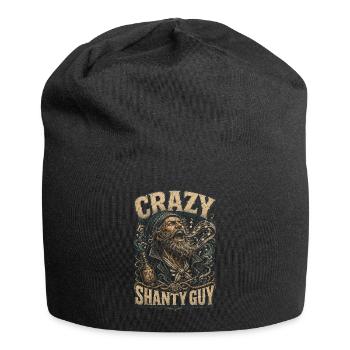 Shanty Choir Sea shanties Crazy Shanty Guy - Jersey Beanie - black - Front